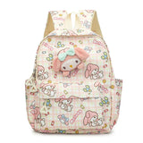 Sanrio Hello Kitty Kuromi Cinnamoroll New Fashion Children's School Bag Cute Large Capacity Kids Backpack College Bag