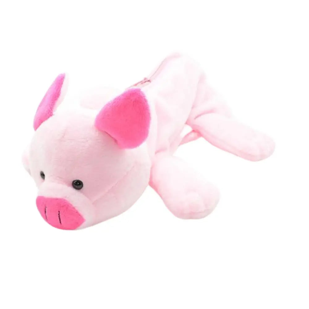 School Supplies For Kids Elephant Student Lion Creative Cosmetic Bag Stationery Bag Plush Pencil Bags Pencil Case