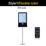 Solar Street Lights Outdoor Waterproof Solar Wall Light  With Motion Sensor Garden Garage Porch Security Wall Lights