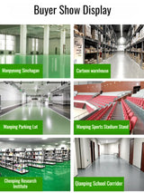 【3-in-1 Epoxy Floor Paint】Indoor Floor Coating - High-Gloss, Waterproof & Wear-Resistant Epoxy Paint for Garage & Living