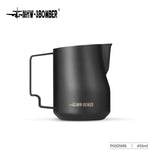 MHW-3BOMBER Milk Frothing Pitcher 350/450/520ml Milk Frother Cup Espresso Steaming Pitcher Stainless Steel Milk Frother Jug