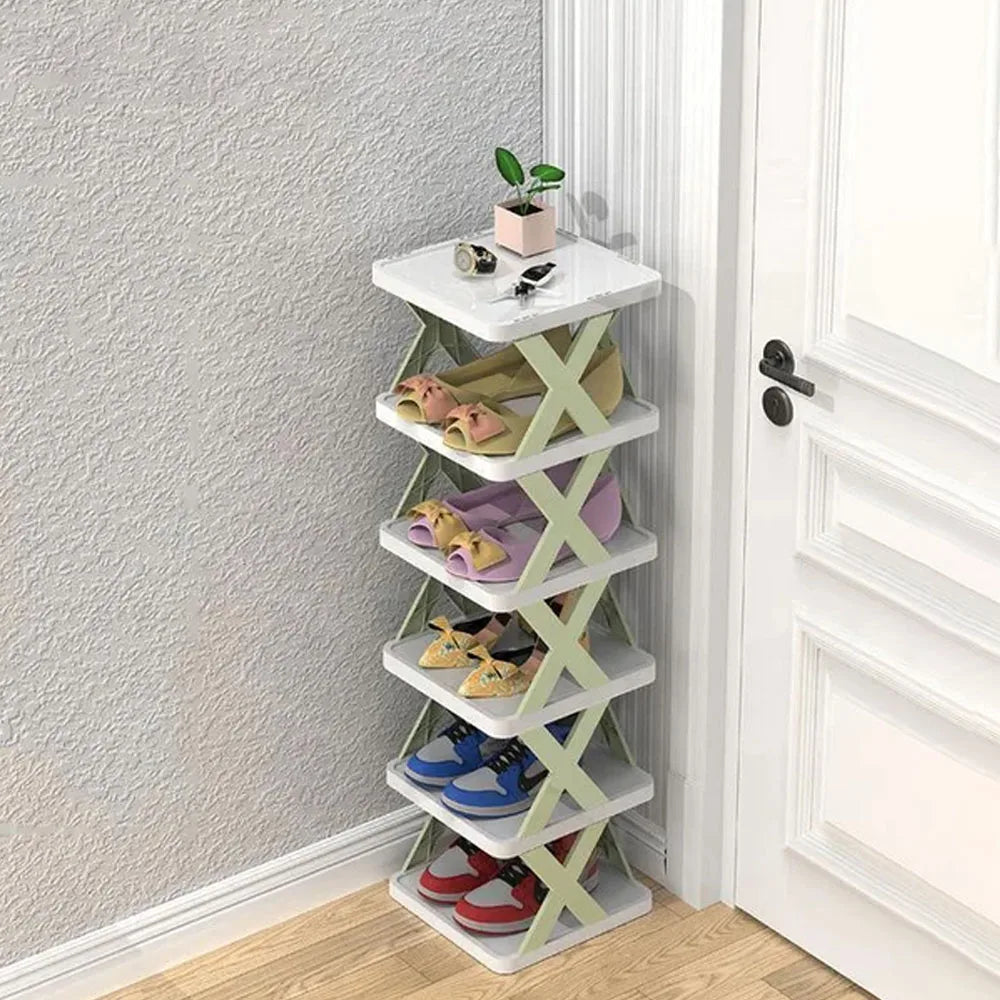 Shoes Racks Storage Organizer Detachable Shoe Racks Saves Family Household Rack Multi Layer Simple Shoes Shelf Color Cabinet
