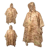 Accessories War Tactical Suit Rain Military Raincoat Poncho Army Umbrella Gear Ghillie Birdwatching Outdoor Home Hunting