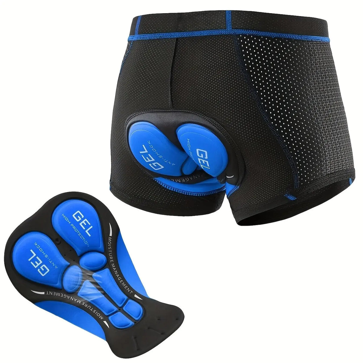 Men's Breathable Cycling Briefs-Cycling Shorts Quick Dry Mountain Bike Briefs, Suitable for Running, Cycling and Outdoor Sports