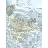 Lingerie woman sexy panties cotton fabric ropa interior femenina lace sweet underwear women cute ribbon plus size ropa interior