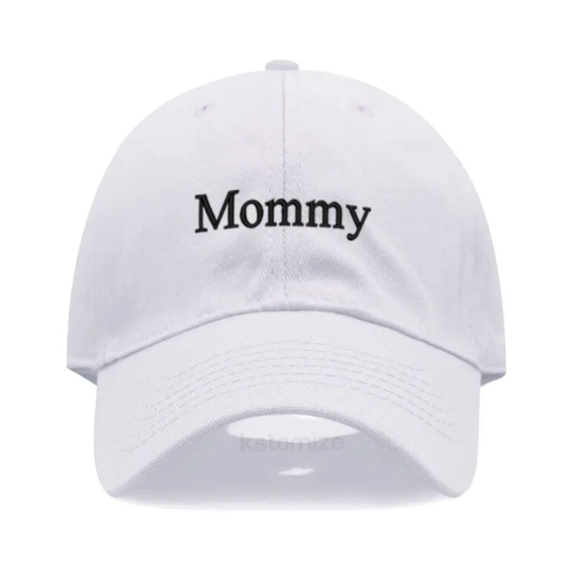 Daddy & Mommy Baseball Cap for Men & Women Unisex Soft Washed Cotton Embroidery Baseball Hats For Father's Mother's Day gifts