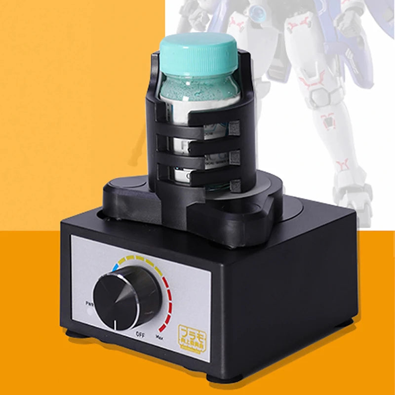 Electric Paint Stirrer AC 100-240V Vortex Mixer Speed Adjustable Mini Table Mixer DIY Hobby Model Making Tools