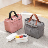 Lunch Bag 2023 New Fashion Kid Women Men Thermal Insulation Waterproof Portable Picnic Insulated Food Storage Box Tote Lunch Bag