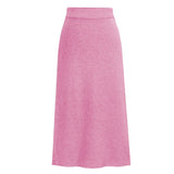 Corduroy Skirts for Women Women's Winter Wool Skirt Mid Length Woolen Skirt Thick Skirt Formal Skirts for Women