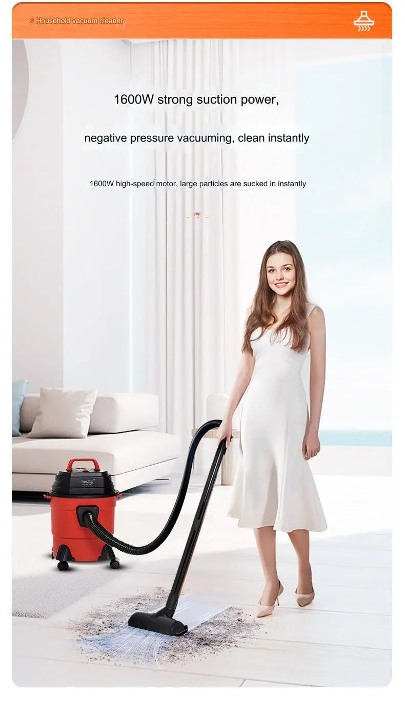 Portable Handheld Wet And Dry Commercial Vacuum Cleaner For Car And Home Automatic Grade-for Other Processing Line Use