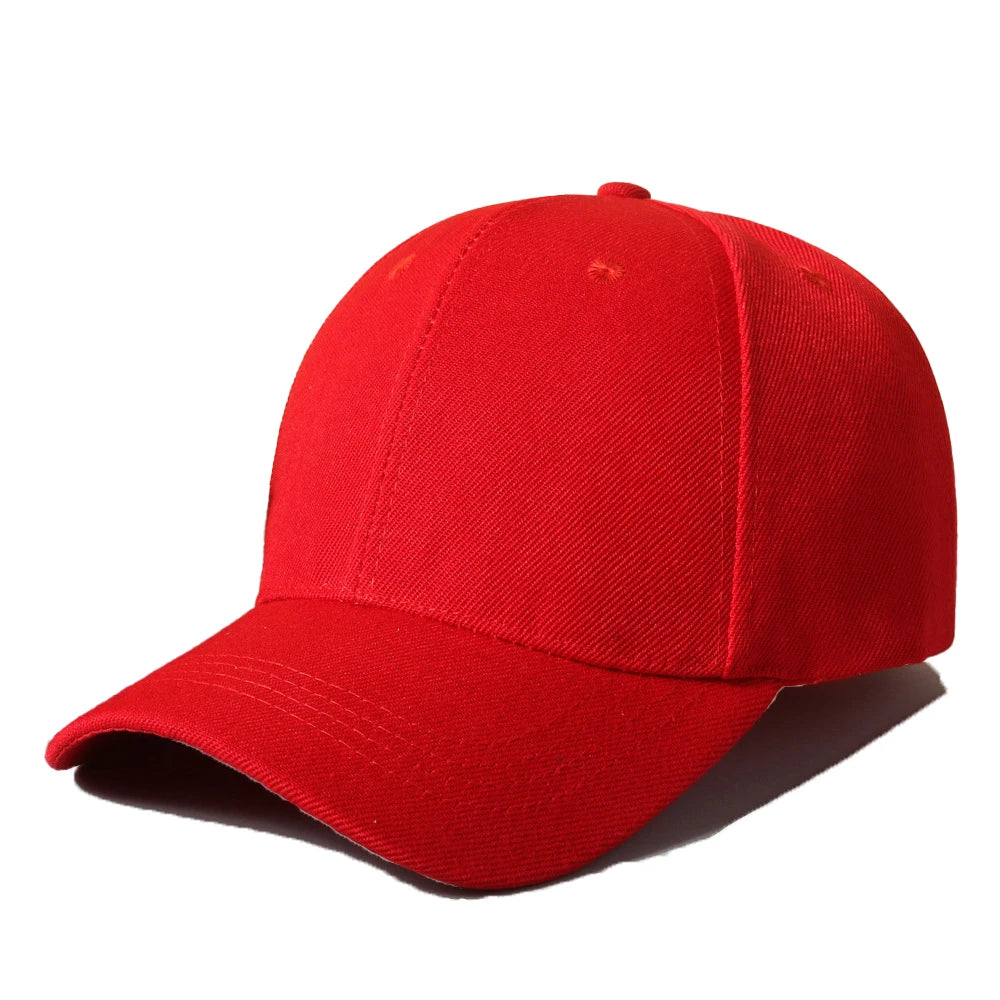 Classic Plain Baseball Cap for Men and Women, multi colors available