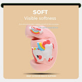 Summer Girls Slippers Children's Indoor Home Soft Bottom Cute Unicorn Baby Little Girl Sandal Slippers