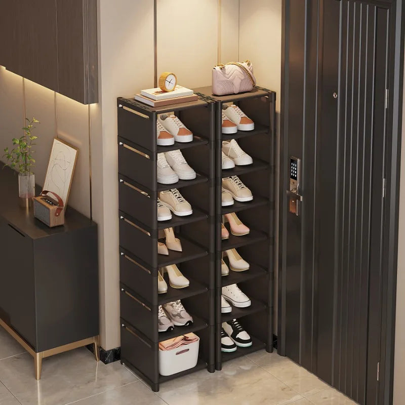 Shoe rack  Household simple door entry Indoor dormitory rental Space-saving small  shoe cabinet