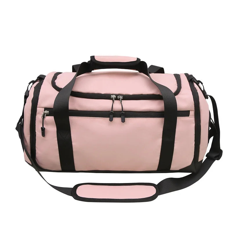 Travel Bag with Logo Large Capacity Short Distance Luggage Bag With Printed Name Custom Fitness Bag Sports Training Bag DIY