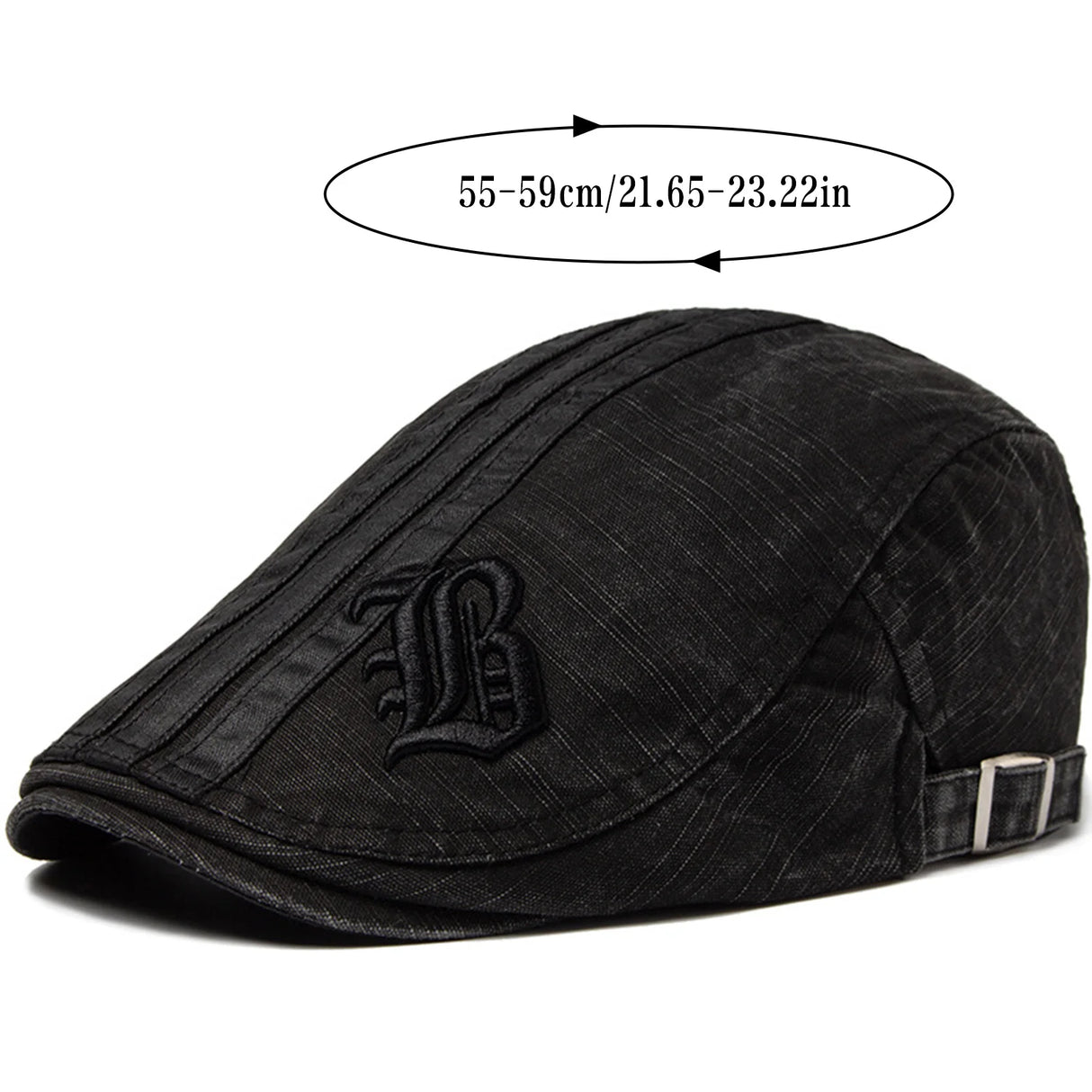 Cotton Beret Caps for Men Lightweight Summer Casual Caps Comfort Beret for Outdoor Fishing Camping