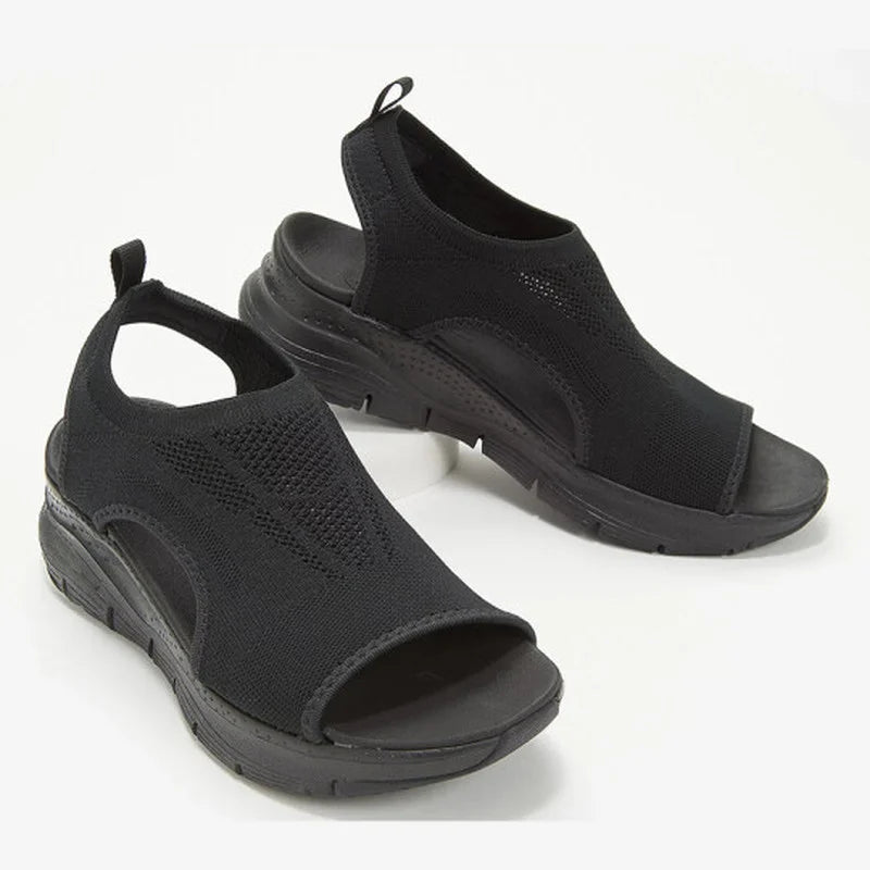Women's Shoes Summer 2025 Comfort Casual Sport Sandals Women Beach Wedge Sandals Women Platform Sandals Roman Sandals Plus Size