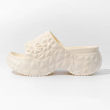 Bebealy Durian Sandals Women Sandals Outdoor Platform Beach Sandals Summer Wear-resistant Pool Sandals Nonslip Cloud Slippers