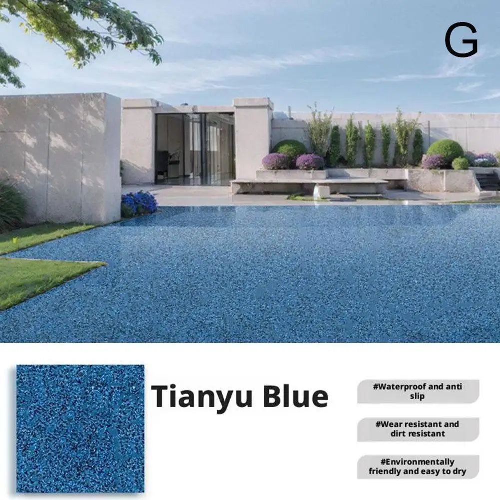 500ML New High-Gloss Marble Effect Epoxy Floor Coating Outdoor Wear-resistant And Anti Slip Paint Forest Epoxy Floor Paint