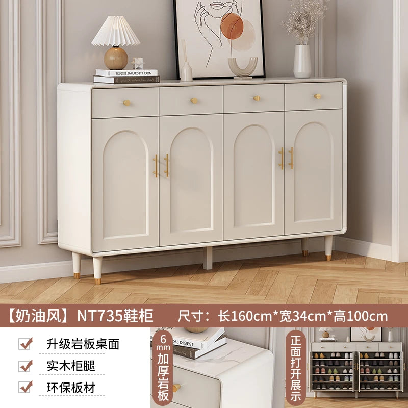 White Layer Shoes Racks Drawer Entry Organised Facility Shoes Racks Dressing Corridor Armadi Da Soggiorno Home Decoration