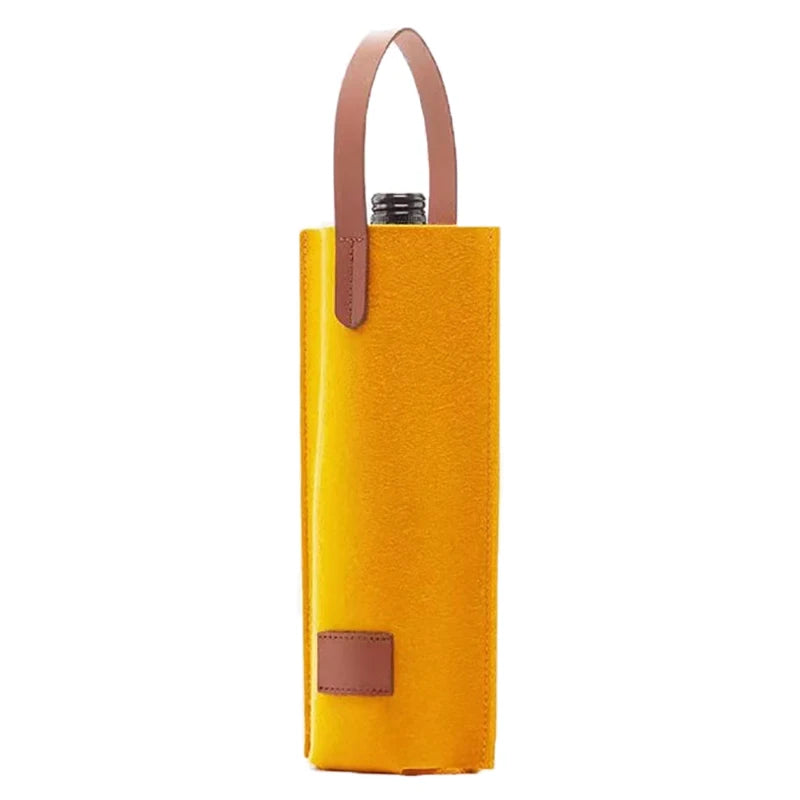 Felt Wine Bags Single Wine Cup Covers Felt Tote Bags Wine Gift Bags