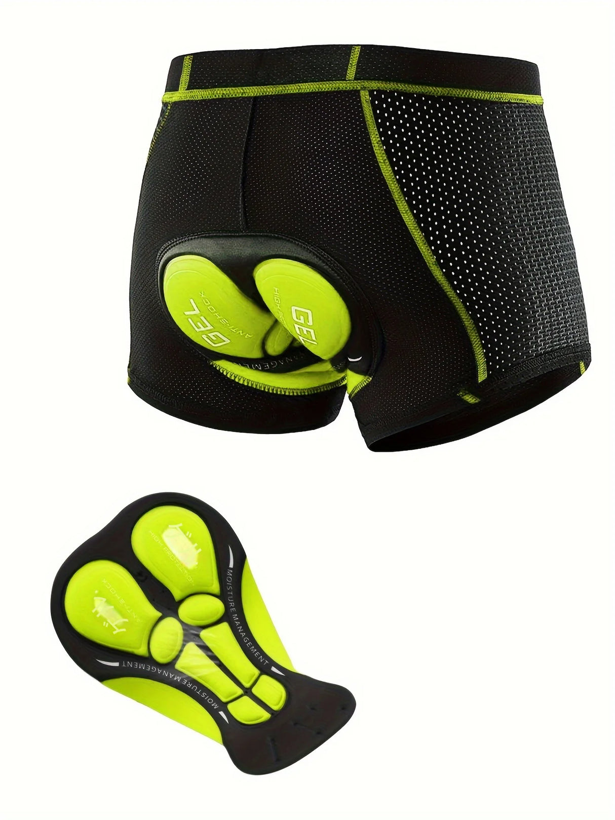 Men's Breathable Cycling Briefs-Cycling Shorts Quick Dry Mountain Bike Briefs, Suitable for Running, Cycling and Outdoor Sports