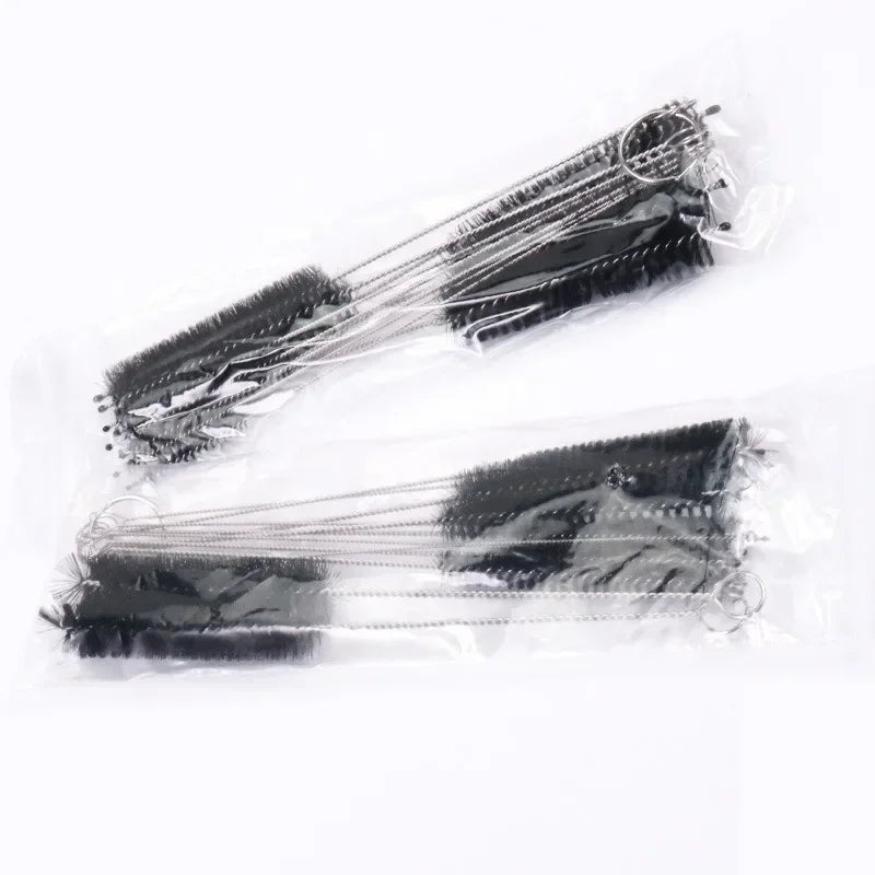 Cleaning Brushes for Coffee Machine, Bottle, Tube, Straw, Glasses, Keyboards, Jewelry - 10pcs/set Cleaning Tools
