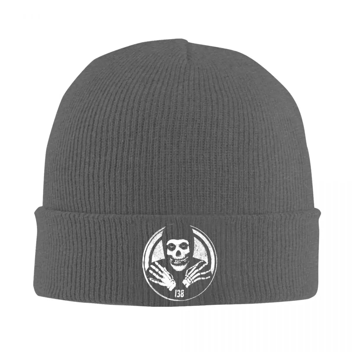 Crimson Ghost Misfits Knit Hat Beanie Winter Hats Warm New Skull Cap for Men Women Gift