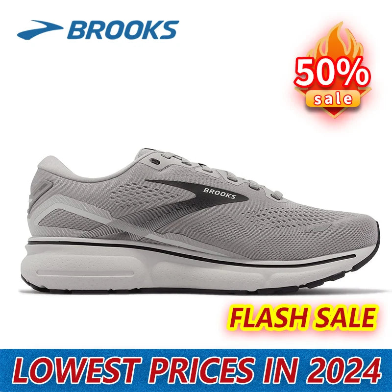 Brooks Ghost 15 series outdoor running shoes sports shoes men's and women's casual shoes training long-distance running shoes