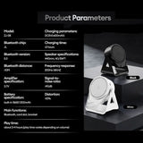 Portable Smart Induction Speaker Wireless Bluetooth  Phone Holder Multi-functional Outdoor Sports Stereo Speakers Universal