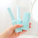 2 in 1 Mini Curling Flat Iron USB Electronic Splint Hair Curler Straightening Styling Tools Hair Curler