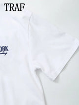 Women T-shirts Tops 2024 New in Cotton Women Summer O-neck Short Sleeve Tee Tops Female T-shirts
