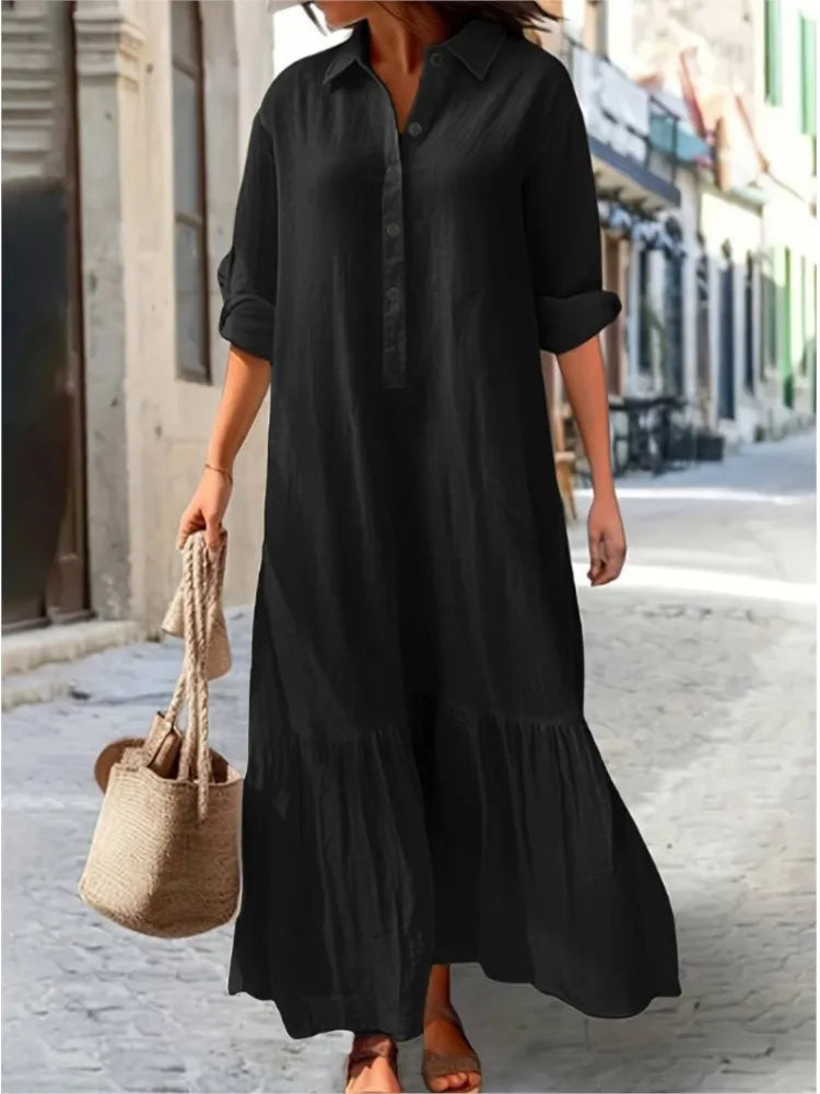 Casual Long Sleeve for Women, Summer Dress