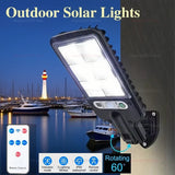Solar Street Lights Outdoor Fully Automatic LED Sensing Waterproof Garden Yard Emergency Lighting for Rural Courtyards Driveways