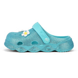Children's garden clogs, girls' slippers, sandals, children's non-slip water shoes, slip-on slippers, light and breathable