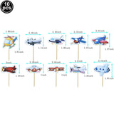 Fighter Plates Airplane Birthday Party Decor Plane Plates Blue Sky Plates Two Fly Paper Plates Napkins Party Supplies for Boys