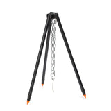 Camping Bonfire Tripod, Portable Outdoor Picnic, Cooking Pot, Hanging Triangle Stand Rack