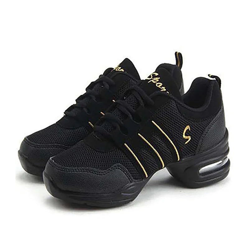 Sneaker Sports Feature Soft Outsole Breath Dance Shoes Sneakers for Woman Practice  Modern  Jazz    Women