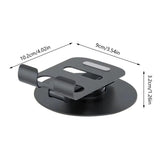 Desktop Phone Stand Tabletop Smartphone Holder Adjustable Height And Angle Foldable Cell Phone Stand Holder For Desk