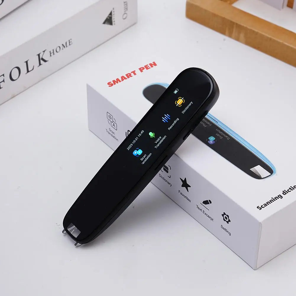 Translator Languages Reading Pen For Dyslexia Autism Smart Voice Portable Scanner Pen Instant Smart Voice Translator Device