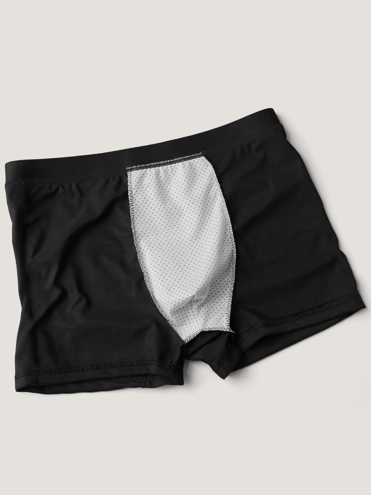 Men Boxer Briefs with Funny Face Prints Quirky Gift Idea for Men Dad Breathable Boxer Short Large Size
