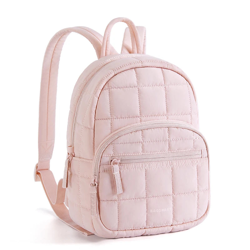 BAGSMART Womens Backpack Large Capacity School Bag Japanese Style Waterproof Nylon College Bag for Student Travel Laptop Bag