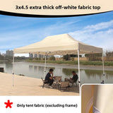 Thiened Four-Legged Umbrella Tent Top Cloth 3x3 Outdoor Sunade Waterproof Sun Protection Large Umbrella Canvas Stall