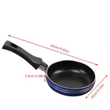 12cm/14cm/16cm/18cm Mini Frying Pan Non-Stick Steel Frypan Pot Saucepan Random Color For Cookware Kitchen Cookware