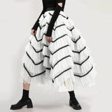 Skirts For Women Mid Length Skirt Dance Party A Line Skirts For Women Summer Plus Size High Waisted Lace Tulle Tiered Skirt
