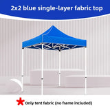 Thiened Four-Legged Umbrella Tent Top Cloth 3x3 Outdoor Sunade Waterproof Sun Protection Large Umbrella Canvas Stall
