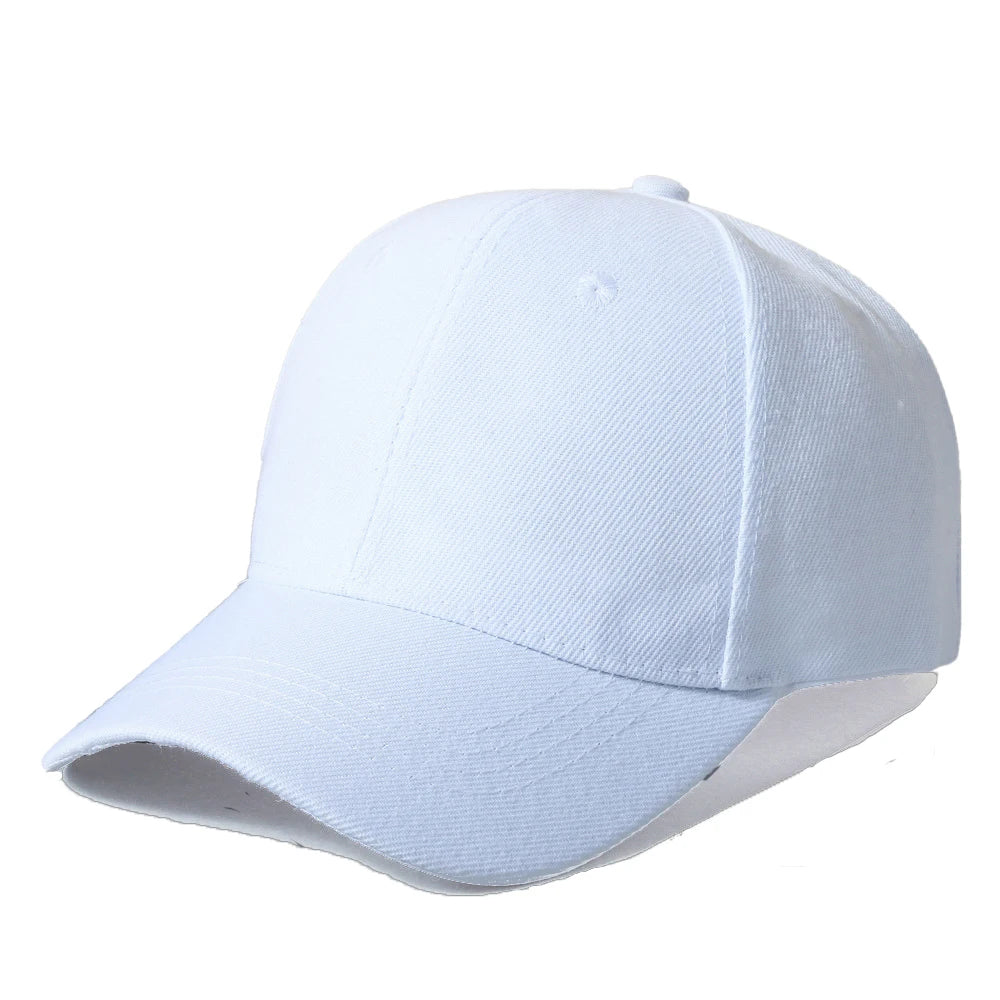 Classic Plain Baseball Cap for Men and Women, multi colors available