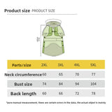 Dog raincoats are waterproof and reflective clothing for pets to wear when going out in the rain