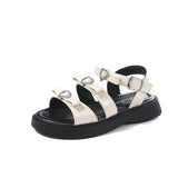 Girls' Sandals 2025 Summer New Children's Princess Shoes Middle and Large Children's Beach Leakage Finger Shoes Soft soled Shoes