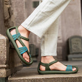 Sandals Men 2024 Fashion Men's Sandals Summer Casual Beach Sandals Lightness Anti-Slip EVA Slippers Outdoor Flip Flop Sandals