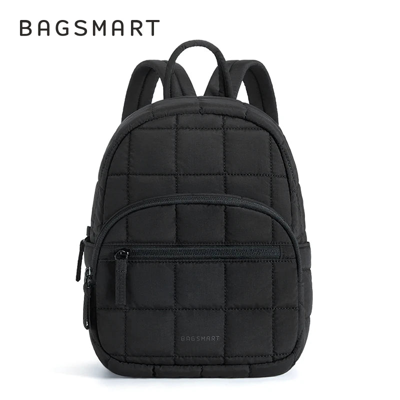 BAGSMART Womens Backpack Large Capacity School Bag Japanese Style Waterproof Nylon College Bag for Student Travel Laptop Bag